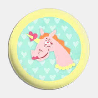 Unicorn Love At First Sight Pin