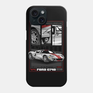 American GT40 Car Phone Case