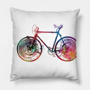 Cycling Bike sport art #cycling #sport #biking Pillow