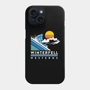 Skiing Vacation Phone Case