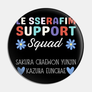 Le Sserafim Support Squad Pin