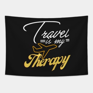 Travel is my Therapy Tapestry