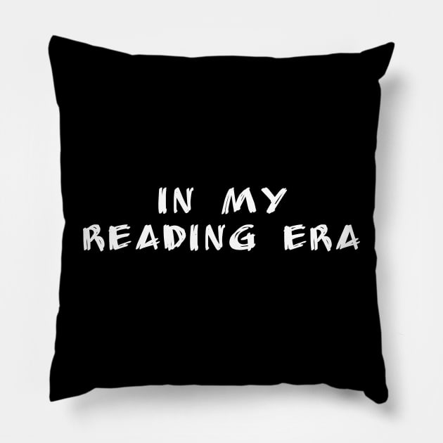 in my reading era Pillow by lukelux