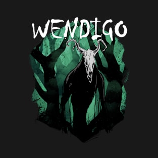 Wendigo Occult Folklore Cryptid Creature Cryptozoology T-Shirt