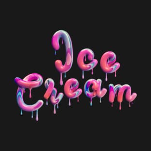 Ice Cream Melting T-Shirt