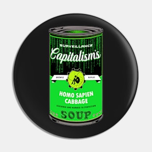 Homo Sapien Cabbage Soup Pin