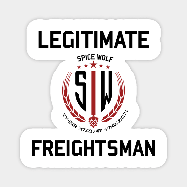 Legitimate Freightsman Magnet by SilhouetteZeroPodcast