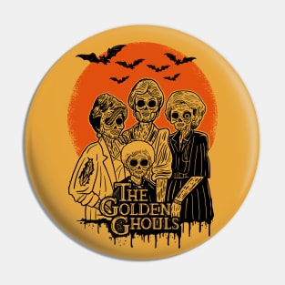 The Golden Ghouls Haloween Pin