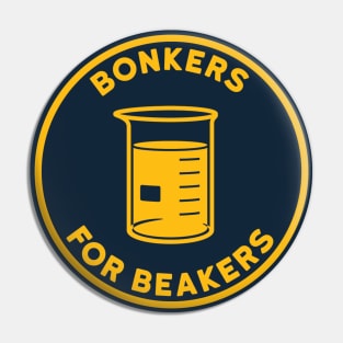 Bonkers for Beakers Sticker Pin