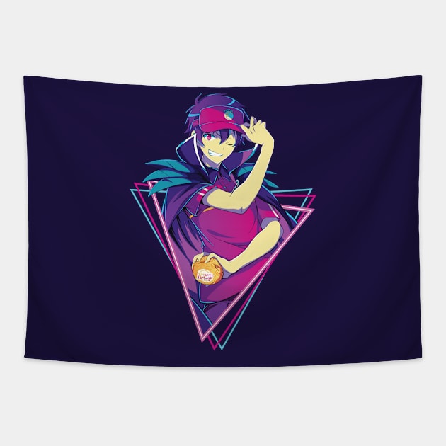 the devil is a part timer Sadao Maou Tapestry by mounier