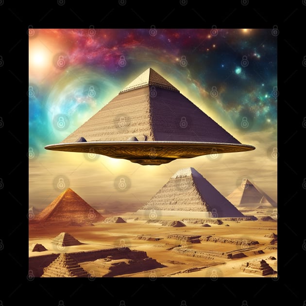 Flying Pyramid by Lyvershop