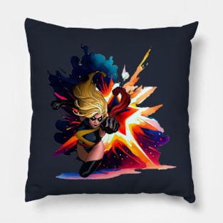 The Exploding Star Pillow