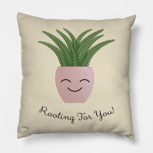 Rooting for You Fern Pillow