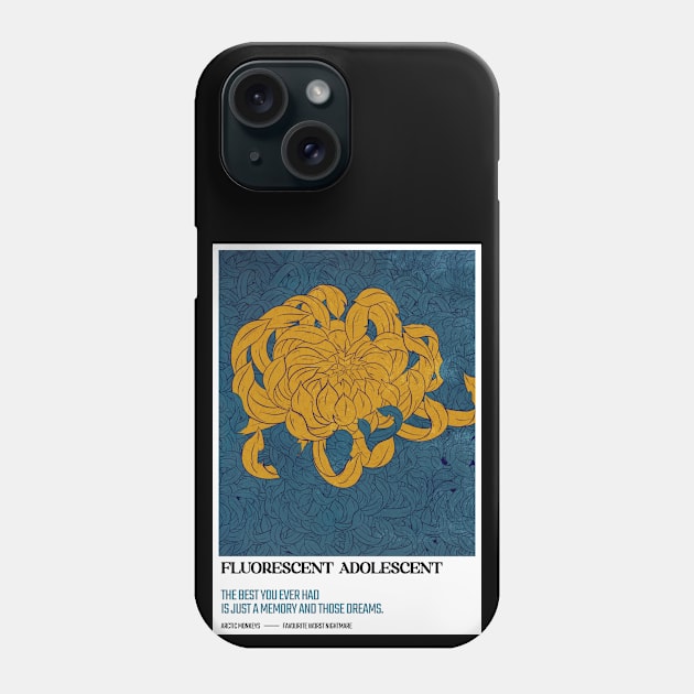 Fluorescent Adolescent Phone Case by LitFlick Co.