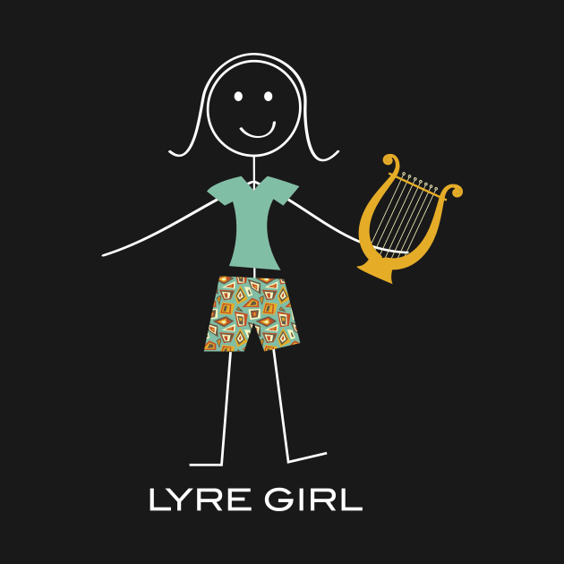 Funny Womens Lyre Harp by whyitsme