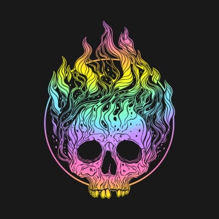 Skull on Fire T-Shirt