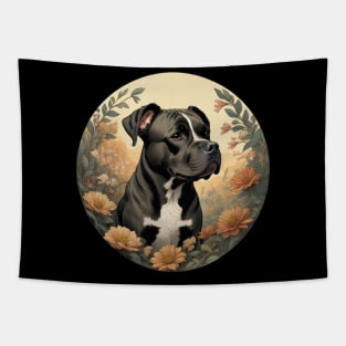 Black And White Bully Tapestry