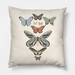 Catching Butterflies 1 Pillow