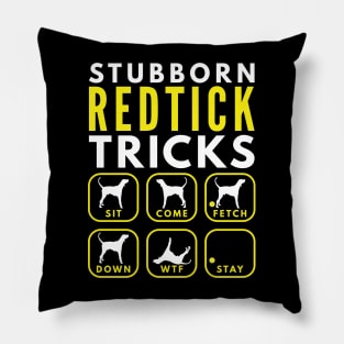 Stubborn Redtick Tricks - Dog Training Pillow