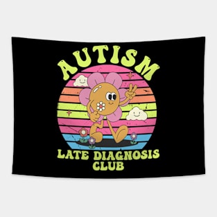 Autism Late Diagnosis Club Groovy Tapestry