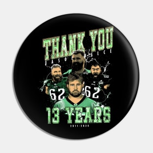 thankyou jason kelce 13 years Pin