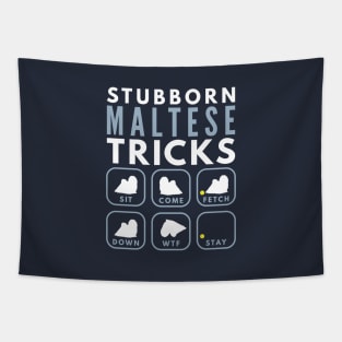 Stubborn Maltese Terrier Tricks - Dog Training Tapestry