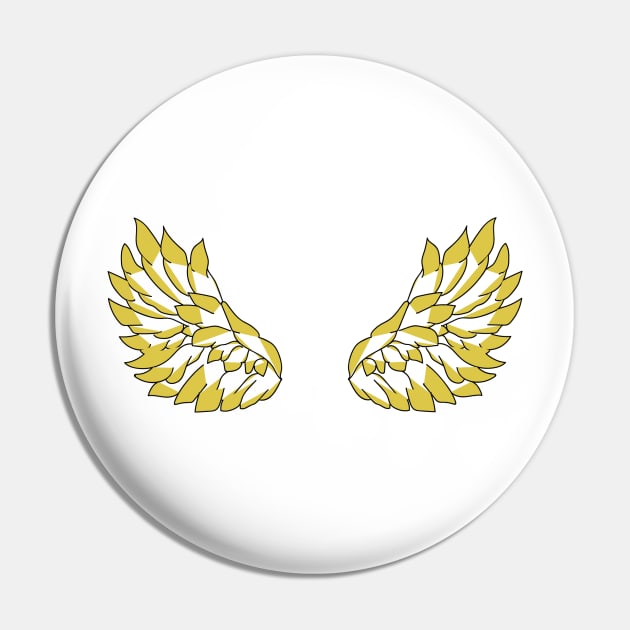 Angel wings Pin by Heartfeltarts