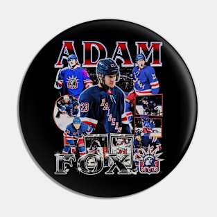 Adam Fox Vintage Bootleg Pin