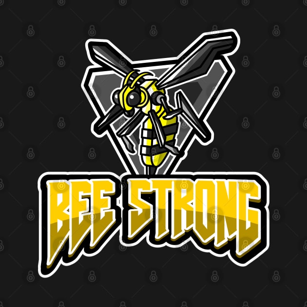 Bee Strong by FullOnNostalgia