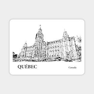 Quebec Canada Magnet