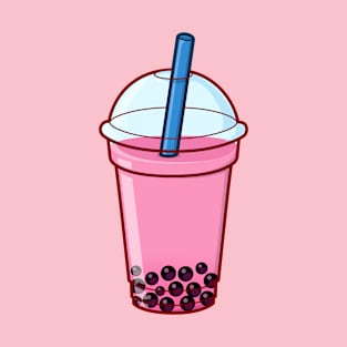 Strawberry Bubble Tea T-Shirt