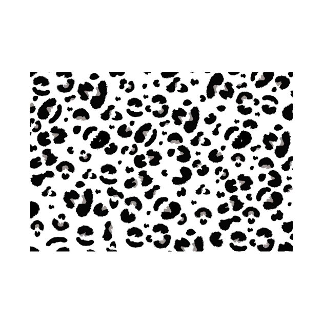 leopard Animal abstraction Pattern skin illustration by CHNSHIRT