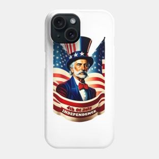 Happy 4th of july 2023 Phone Case