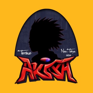 Tetsuo Akira Tag T-Shirt T-Shirt