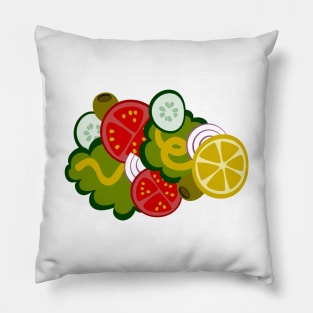 Green Salad Pillow