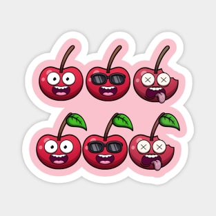 Cute Cherries Magnet