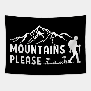 Mountains please - Family Camp Tapestry