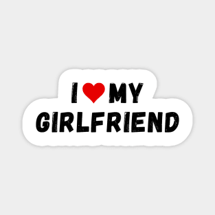 I love my girlfriend - I heart my girlfriend Magnet
