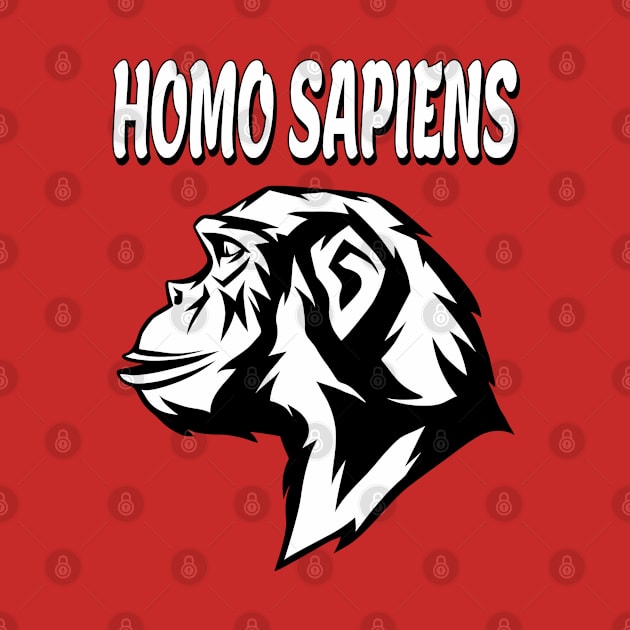 Homo Sapiens t shirt by Narot design shop