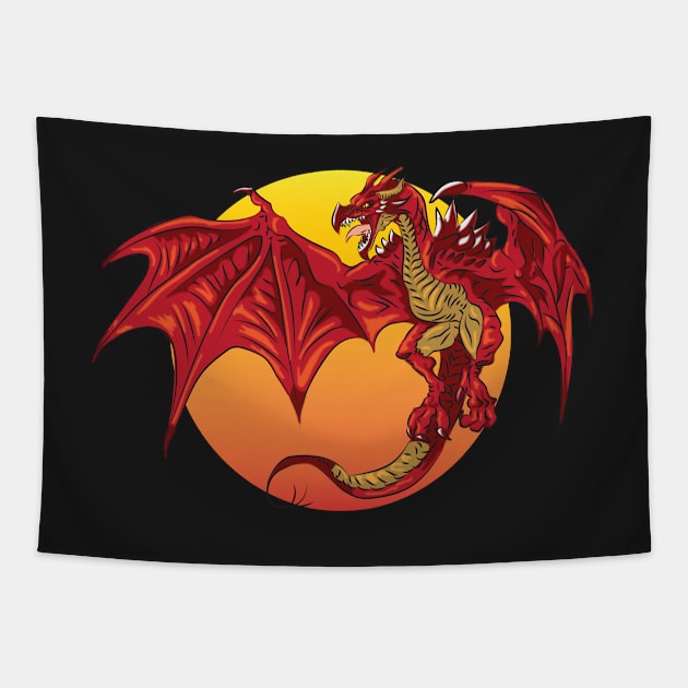 Dragon Tapestry by Qspark