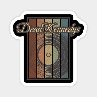 Dead Kennedys Vynil Silhouette Magnet