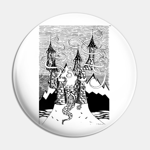 Fantasy Castle Pin by keek