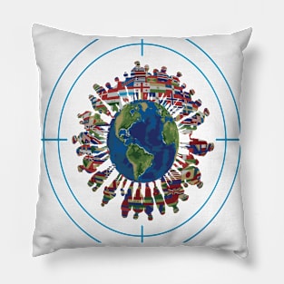 FLAGS Pop Art Pillow