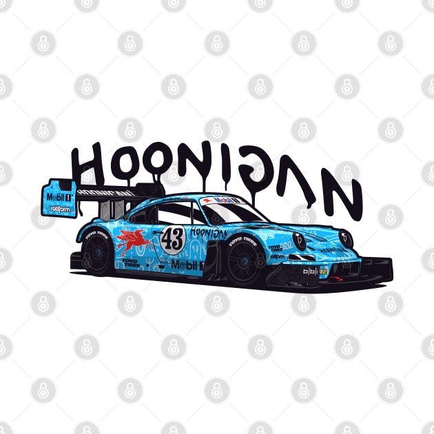 Blue Hoonipigasus Pikes Peak Race by KaroCars