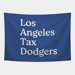 Los Angeles Tax Dodgers Tapestry