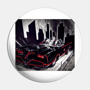 Batmobile Pin