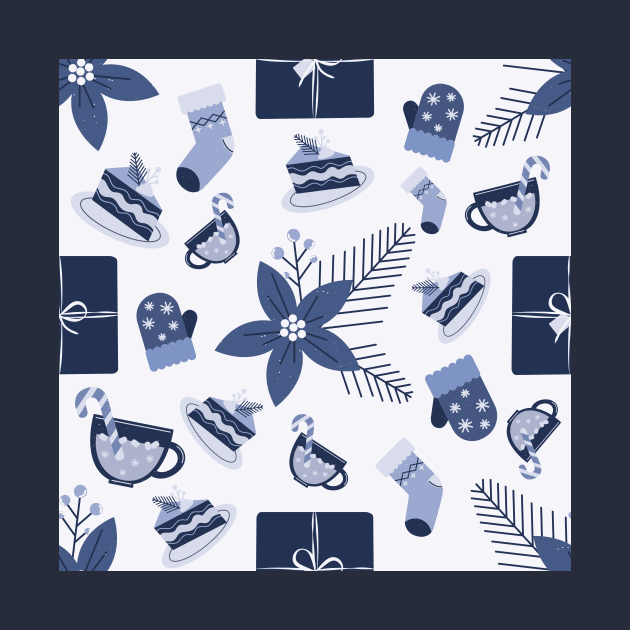 Winter time pattern 4 by BeCreativeArts