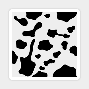 stain, smear, spot, smudge,mottled pattern,black,gray Magnet