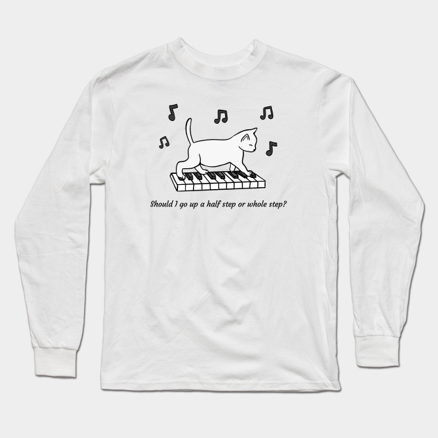 Music Theory Cat - Music Theory - Long Sleeve T-Shirt | TeePublic Music Theory Cat - Music Theory - Long Sleeve T-Shirt | TeePublic