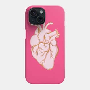 Anatomical Kintsugi Heart Phone Case